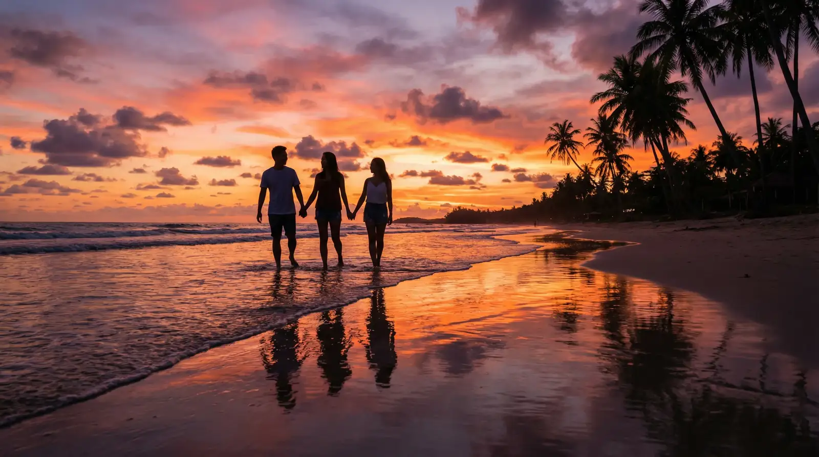 爱情岛论坛官网-资源分享|精华帖子|爱情岛论坛平台 嘉宾在海角日落时分的浪漫剪影